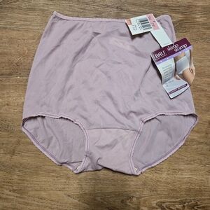 NWT! Vintage Bali Light Pink High-Waist Briefs Size 7 Granny Panties